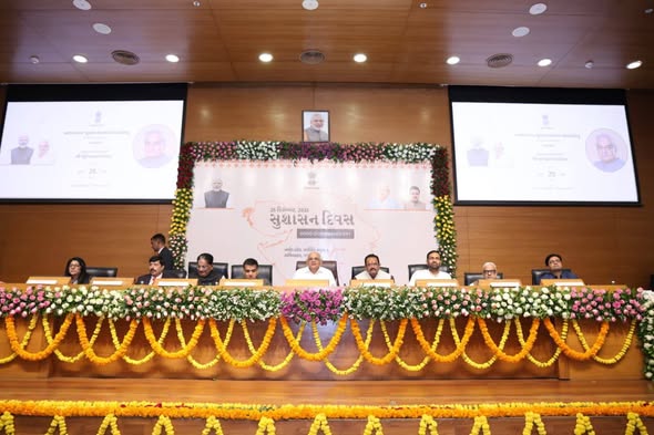સુશાસન દિવસ નિમિત્તે ગાંધીનગરમાં ગુડ ગવર્નન્સ ડેની ઉજવણી: મુખ્યમંત્રી ભૂપેન્દ્રભાઈ પટેલ દ્વારા AI આધારિત નાગરિક કેન્દ્રિત પહેલોનું લોકાર્પણ