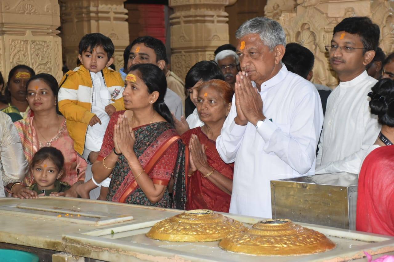 પ્રથમ જ્યોતિર્લિંગ સોમનાથમાં ‘જન કલ્યાણ શિવ વંદના’ યાત્રાનું ભવ્ય સમાપન, મંત્રી કુવરજીભાઈ બાવળિયાની ભાવભીની ઉપસ્થિતિ