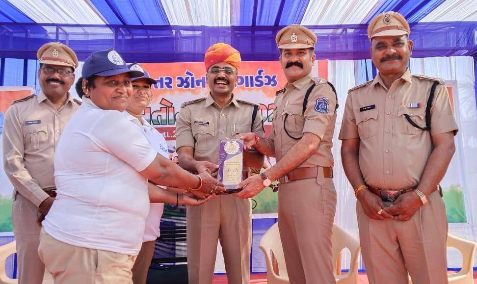 વડનગરમાં નોર્થ ઝોન હોમગાર્ડ્સ સ્પોર્ટ્સ ફેસ્ટિવલ–2024નું ભવ્ય સમાપન: વિજેતા ખેલાડીઓ અને ટીમોને શીલ્ડ અને મોમેન્ટોથી સન્માન