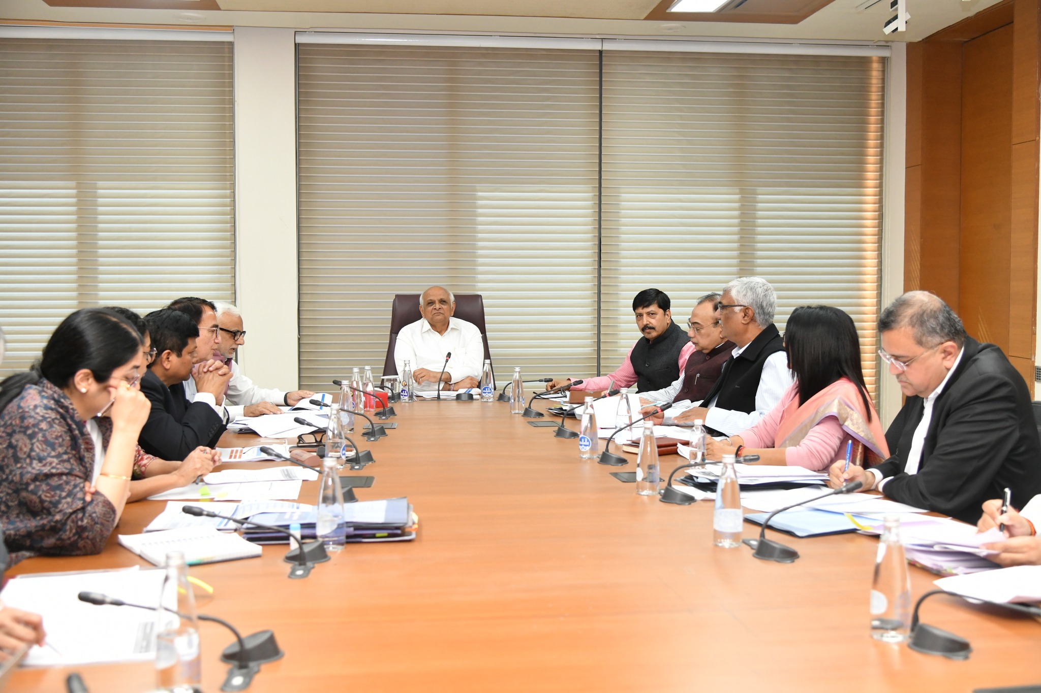 મુખ્યમંત્રી શ્રી ભુપેન્દ્રભાઈ પટેલે ગાંધીનગરમાં ગુડ ગવર્નન્સ પ્રદર્શન સૂચકાંક (GPI) અંગે ઉચ્ચસ્તરીય સમીક્ષા બેઠક યોજી