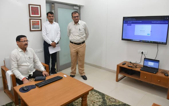 ખેત-તલાવડીમાં જીઓમેમ્બ્રેન યોજના: ગાંધીનગરથી ઓનલાઈન ડ્રો દ્વારા 13 જિલ્લાના 185 ખેડૂતોને લાભ