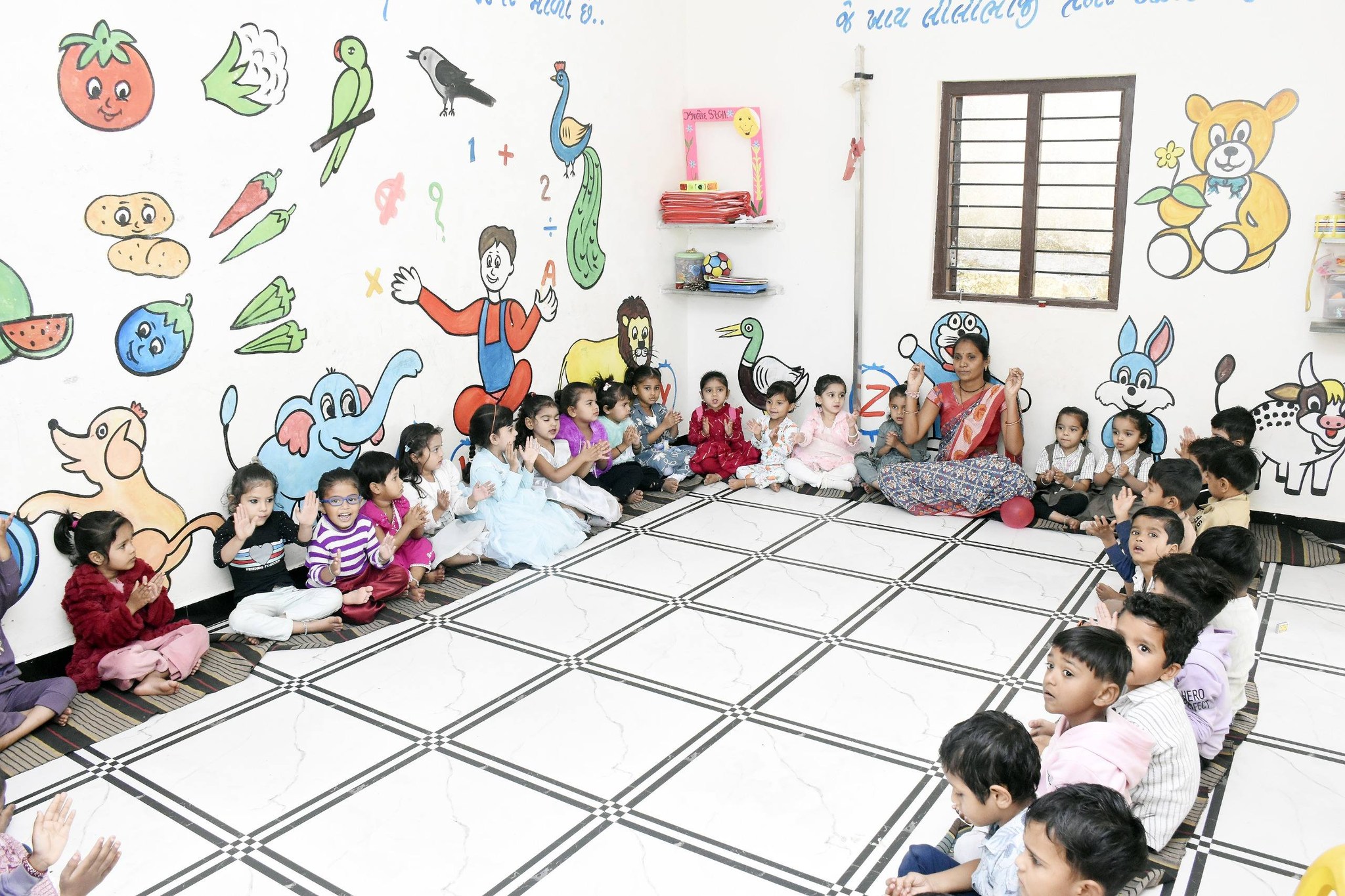 “રમશે દાહોદ, જમશે દાહોદ અને ભણશે દાહોદ” સૂત્રને સાકાર કરતું ઝાલોદ કસ્બા આંગણવાડી કેન્દ્ર