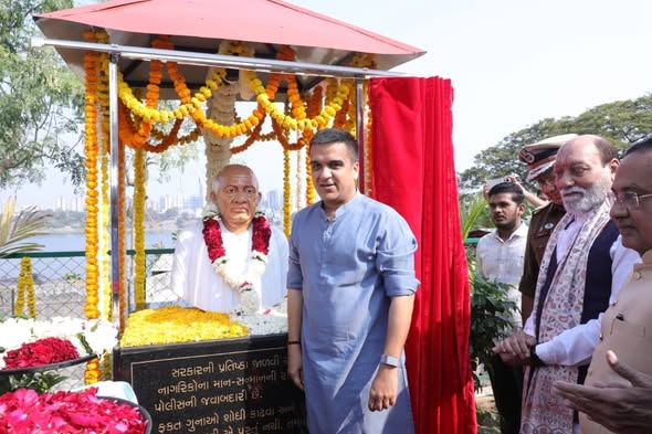 જનભાગીદારીથી રૂ. 1 કરોડના ખર્ચે નવનિર્મિત અશ્વિનીકુમાર પોલીસ સ્ટેશનનું લોકાર્પણ: નાયબ મુખ્યમંત્રી હર્ષ સંઘવી