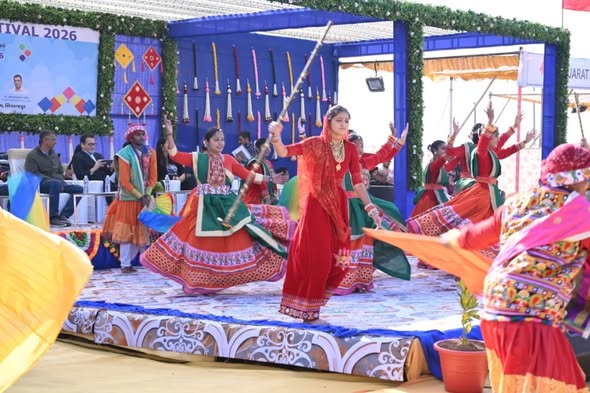 શિવરાજપુર બીચ પર આંતરરાષ્ટ્રીય પતંગ મહોત્સવની ભવ્ય ઉજવણી: લોકસંસ્કૃતિ અને પર્યટનને વૈશ્વિક ઓળખ