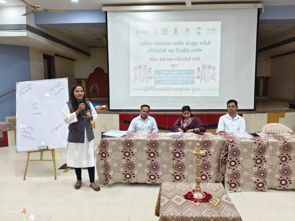 બાર્ડોલી ખાતે ‘બેટી બચાવો બેટી પાડાવો’ યોજનાના અંતર્ગત ‘બાલિકા પંચાયત’ તાલીમ મૉડ્યુલનું ત્રિદિવસીય તાલીમ શિબિર પ્રારંભ