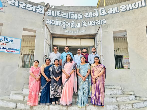 મગોદડુંગરી સરકારી માધ્યમિક શાળાએ સ્વચ્છતા ક્ષેત્રે રાજ્ય કક્ષાનો એવોર્ડ જીત્યો, વલસાડમાં શાળાનું ગૌરવ વધ્યું
