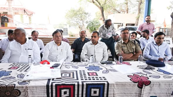 Kanij Ranchhodray Temple ખાતે ડાકોર પગપાળા સેવા સંકલન સમિતિની મહત્વપૂર્ણ બેઠક, મહેમદાવાદ રૂટ માટે સ્વચ્છ-સુરક્ષિત આયોજન