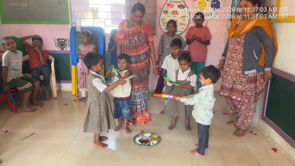 લીમખેડા વિધાનસભા-1ના તમામ આંગણવાડી કેન્દ્રોમાં હોળી પર્વની રંગીન ઉજવણી