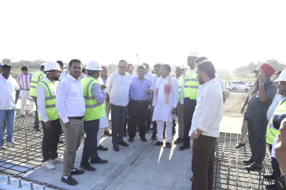 ડોલવણમાં રબર ડેમ પ્રોજેક્ટને ગતિ: રાજ્યમંત્રી ઇશ્વરસિંહ પટેલ દ્વારા સ્થળ મુલાકાત