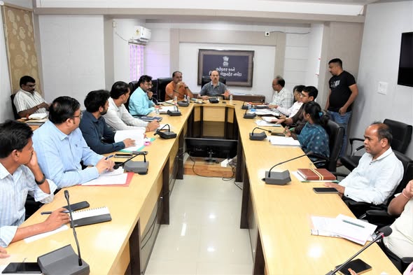 ઉત્તરવાહિની પંચકોશી પરિક્રમાની તૈયારી તેજ, જિલ્લા કલેકટર એસ.કે. મોદી અધ્યક્ષતામાં સમીક્ષા બેઠક