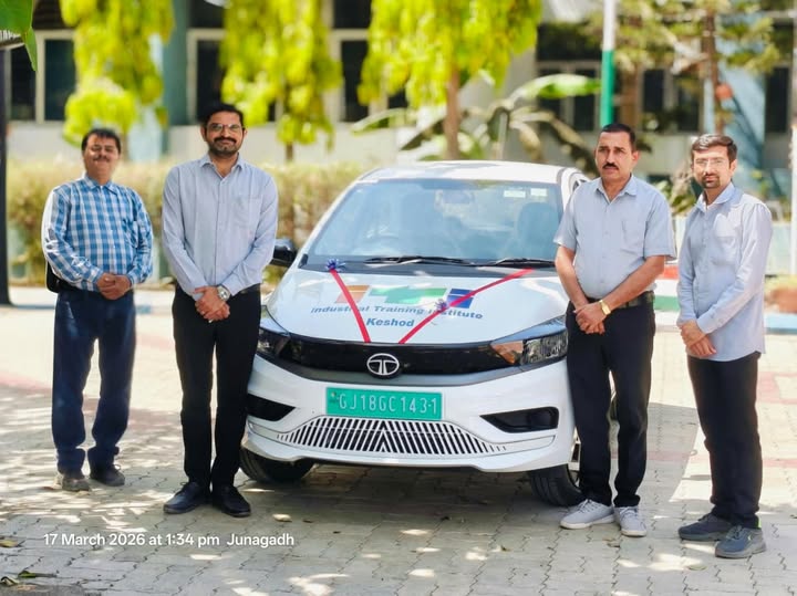 આઈટીઆઈ કેશોદને મળી ઈવી કાર: યુવાનોને ગ્રીન ટેક્નોલોજી તાલીમ તરફ રાજ્ય સરકારનું મોટું પગલું