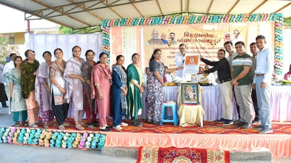 મમુઆરામાં રાજ્યમંત્રી ત્રિકમભાઈ છાંગાના હસ્તે રૂ. 8 કરોડથી વધુના વિકાસ કાર્યોનું લોકાર્પણ અને ખાતમુહૂર્ત