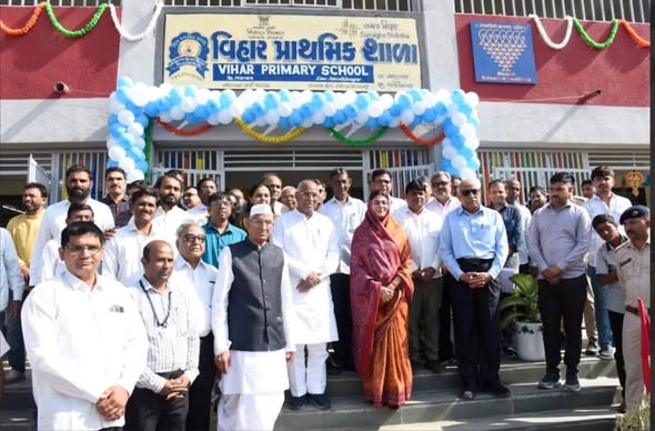 માણસા તાલુકાની 132 વર્ષ જૂની શ્રી વિહાર પ્રાથમિક શાળા હવે ‘સ્કૂલ ઓફ એક્સેલન્સ’ તરીકે આધુનિક સુવિધાઓથી સજ્જ