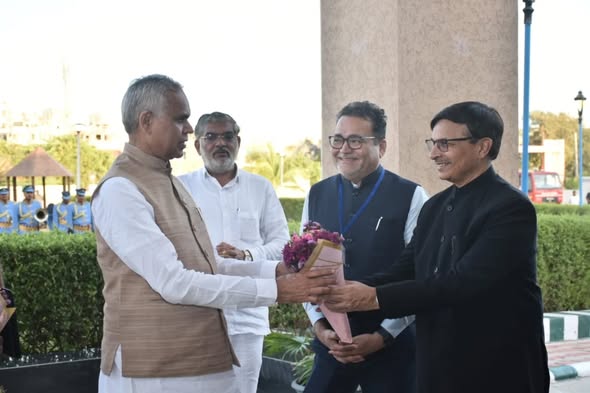 દ્વારકામાં શ્રી કૃષ્ણ-રુકમણી વિવાહ સત્કાર સમારોહ: રાજ્યપાલ આચાર્ય દેવવ્રતજીનું ભાવભર્યું સ્વાગત